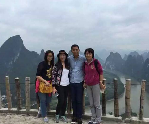 马来西亚一家:参加桂林漓江/阳朔风光/梯田经典四日游