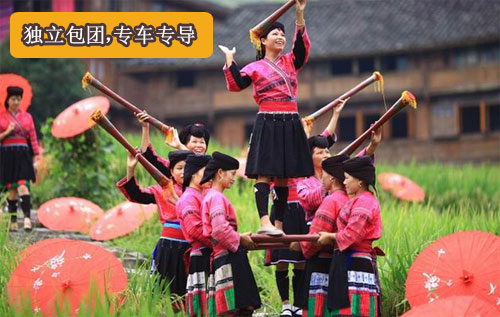 经典漓江竹伐、阳朔、梯田三晚四日【包车游】